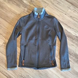 Medium Light Blue The North Face Jacket.